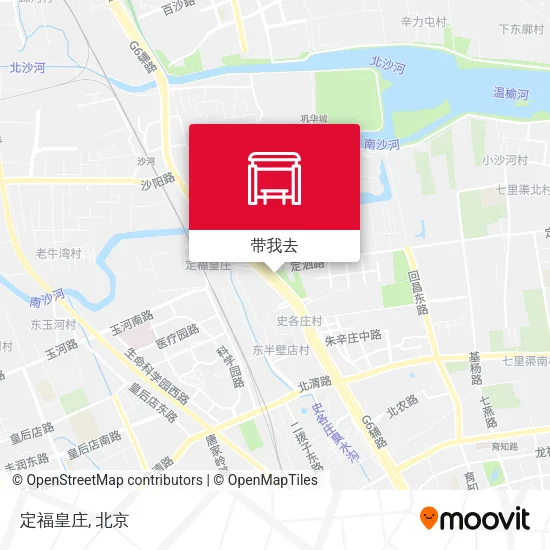 定福皇庄地图
