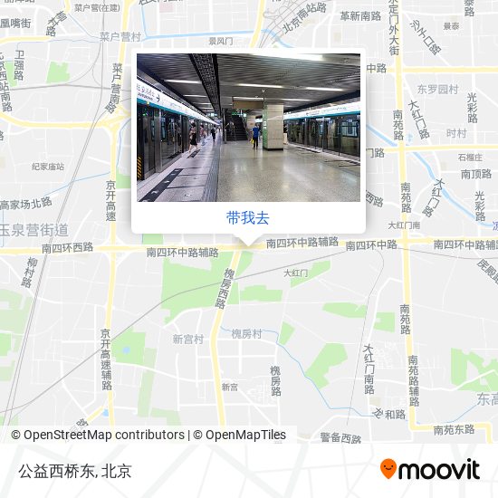 公益西桥东地图