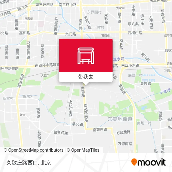 久敬庄路西口地图