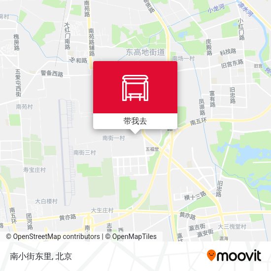 南小街东里地图