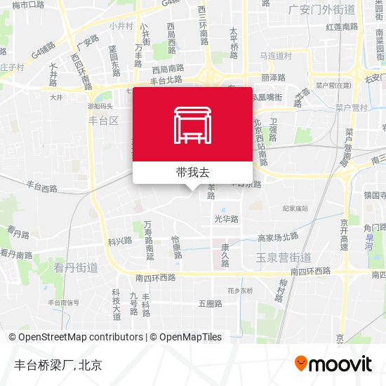 丰台桥梁厂地图