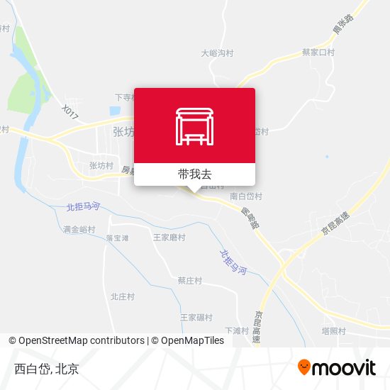 西白岱地图