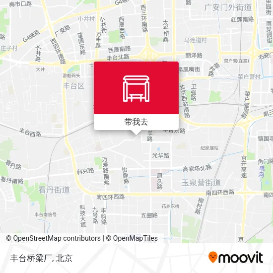 丰台桥梁厂地图