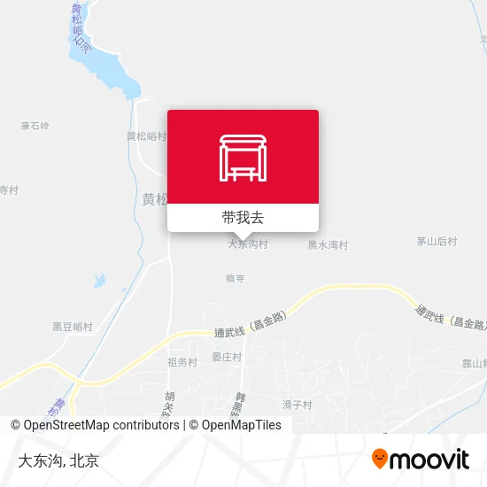 大东沟地图