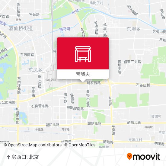 平房西口地图