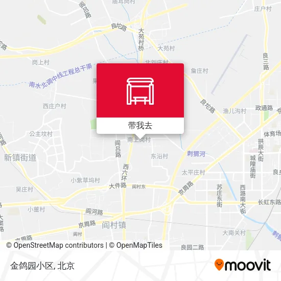 金鸽园小区地图