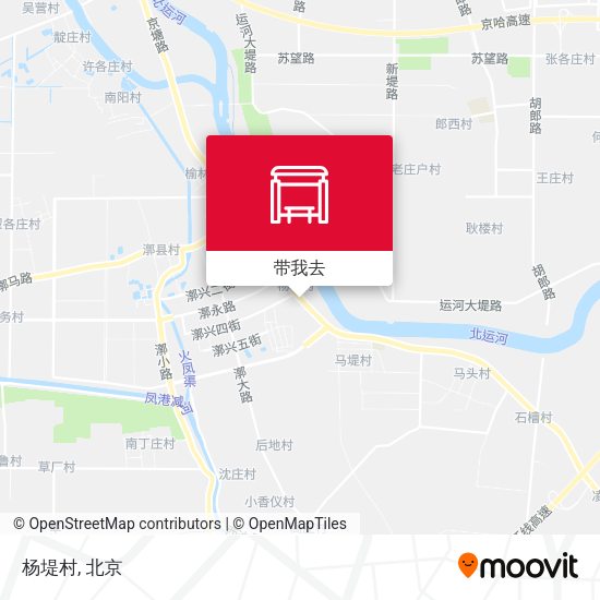 杨堤村地图
