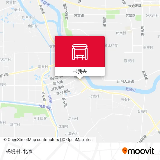 杨堤村地图