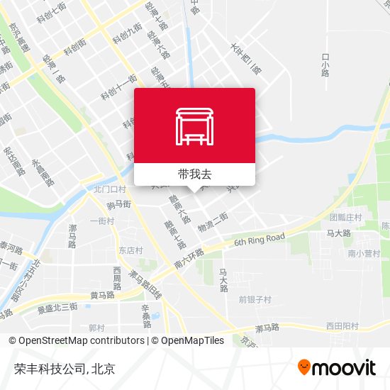 荣丰科技公司地图