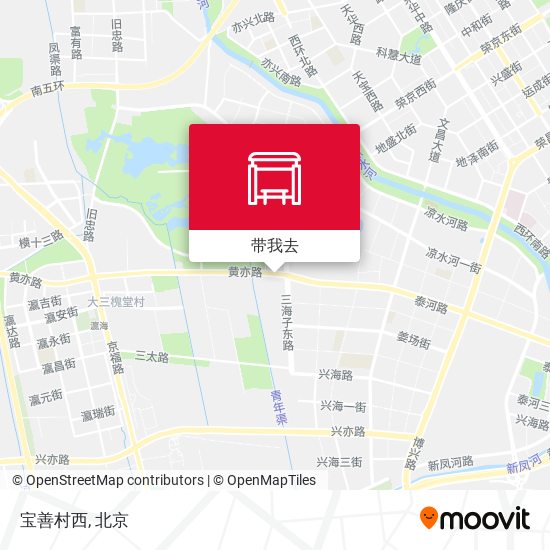 宝善村西地图