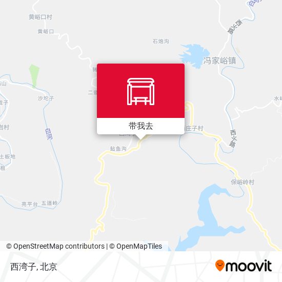 西湾子地图