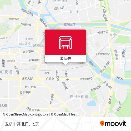 玉桥中路北口地图