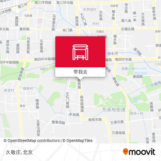 久敬庄地图