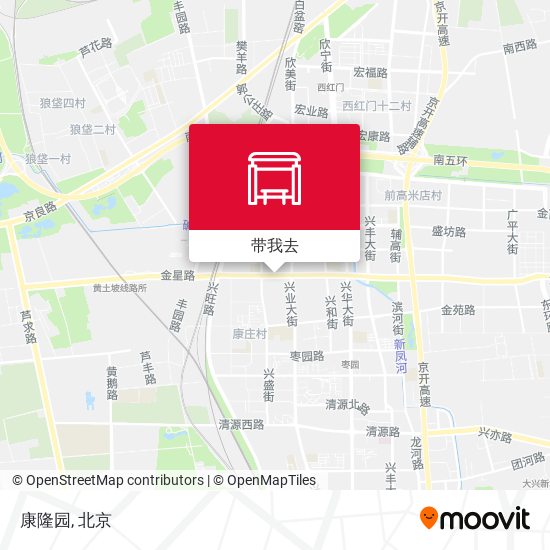 康隆园地图