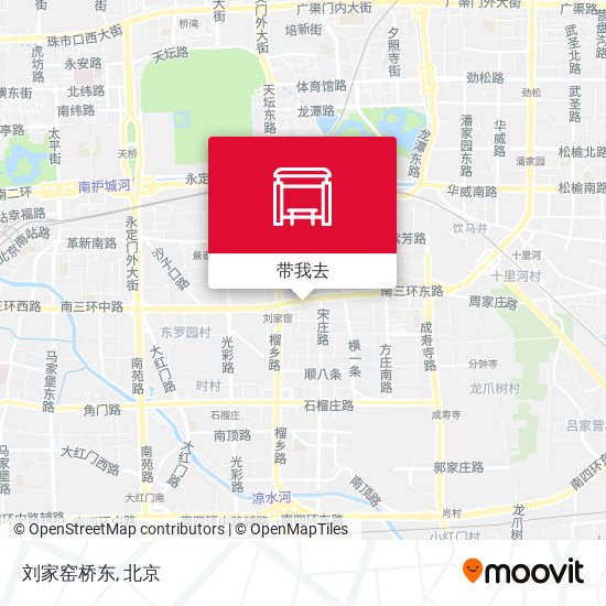 刘家窑桥东地图