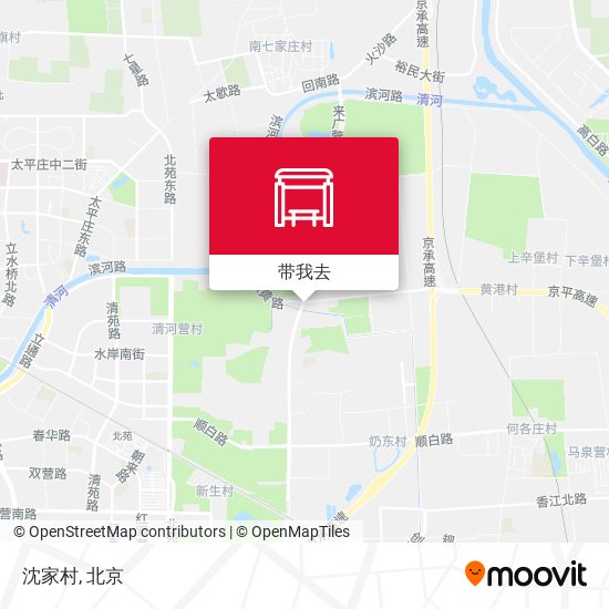 沈家村地图