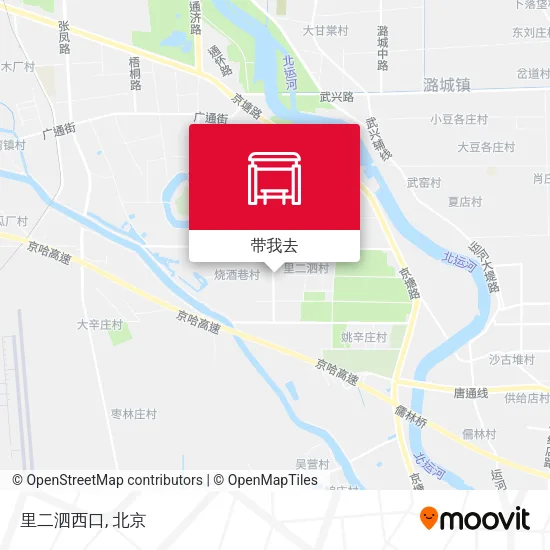里二泗西口地图