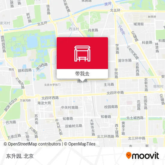 东升园地图