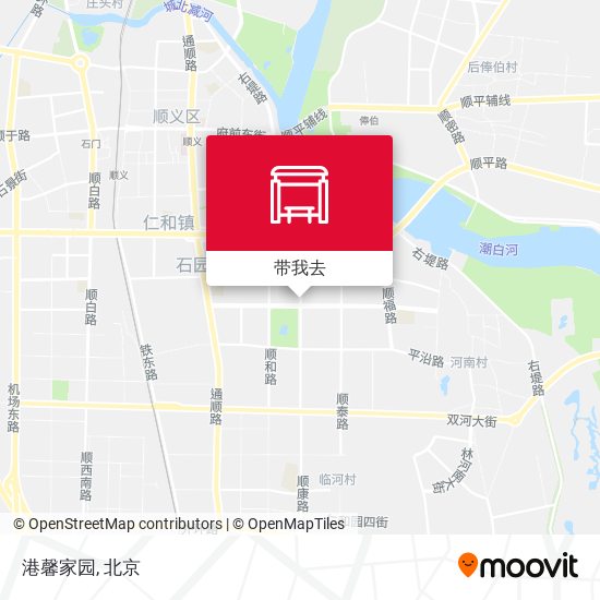 港馨家园地图