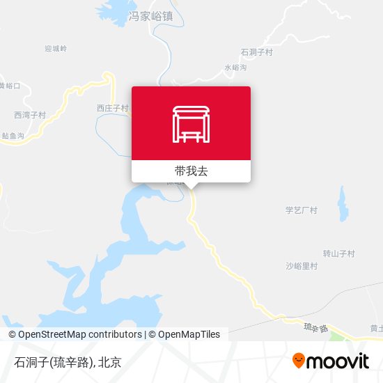 石洞子(琉辛路)地图