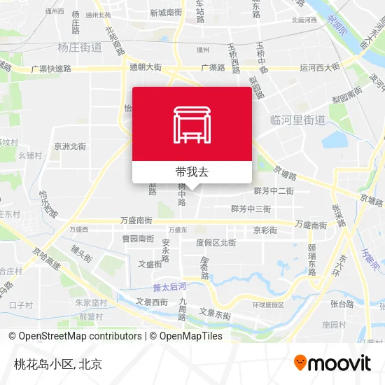 桃花岛小区地图