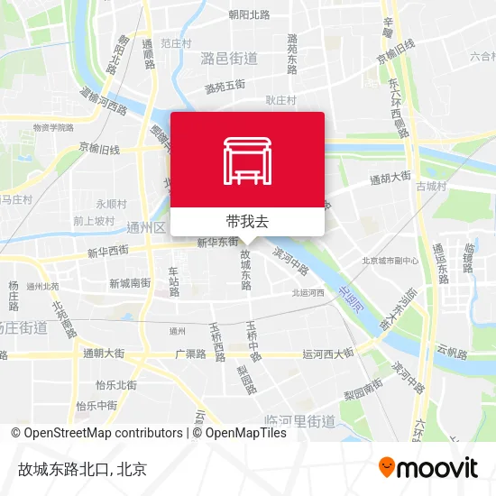 故城东路北口地图