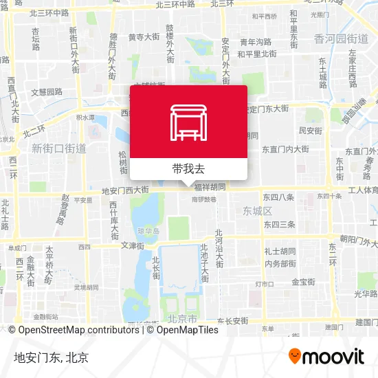 地安门东地图