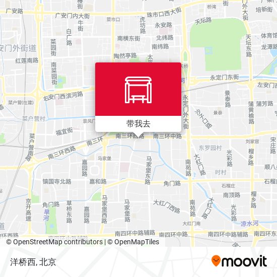 洋桥西地图