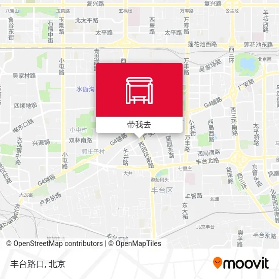 丰台路口地图