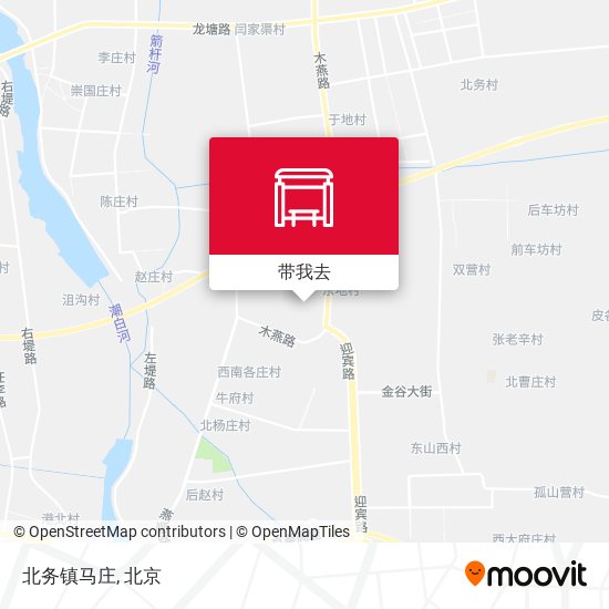 北务镇马庄地图