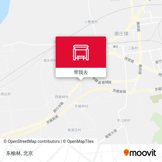东榆林地图