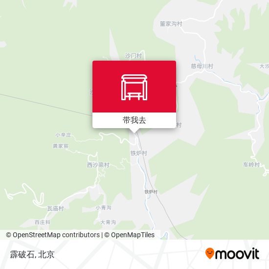 霹破石地图
