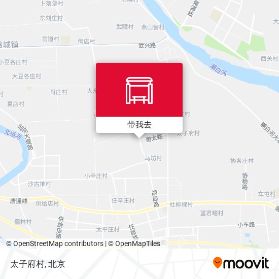 太子府村地图