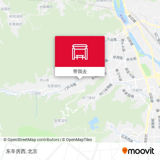 东辛房西地图