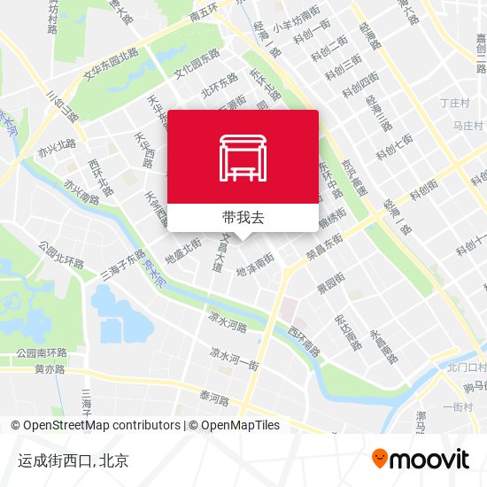 运成街西口地图