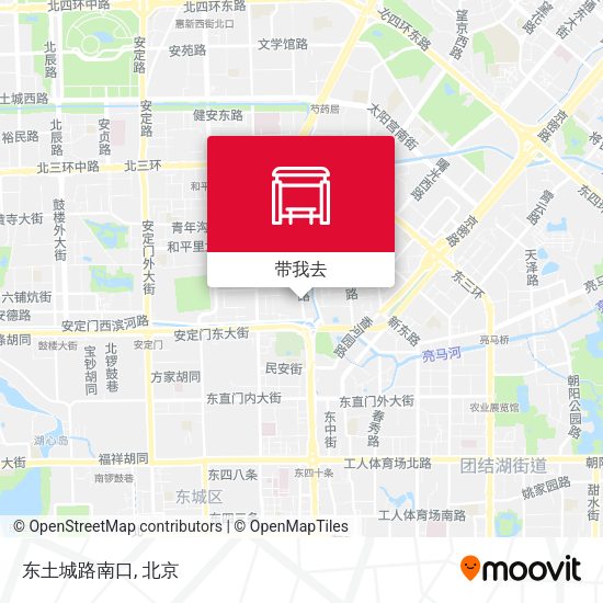 东土城路南口地图