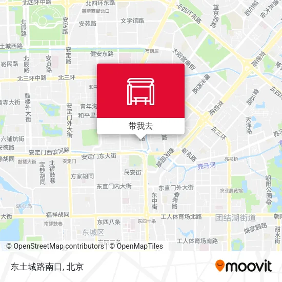 东土城路南口地图