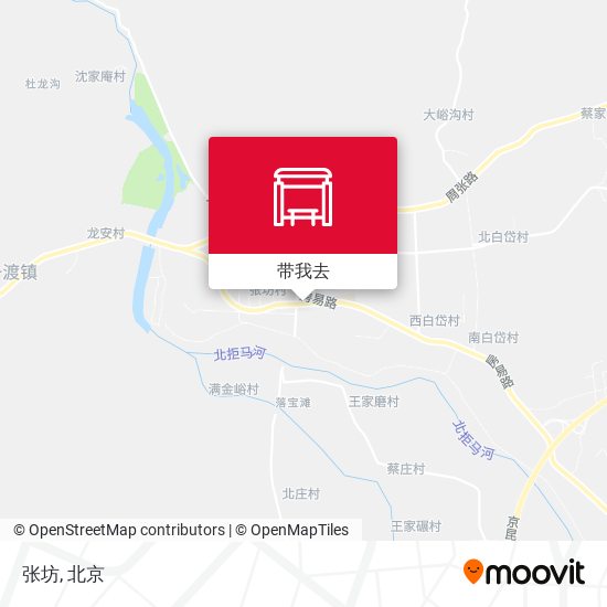 张坊地图