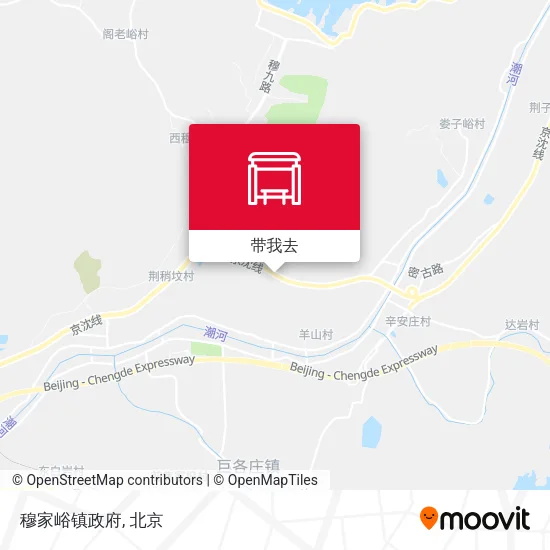 穆家峪镇政府地图