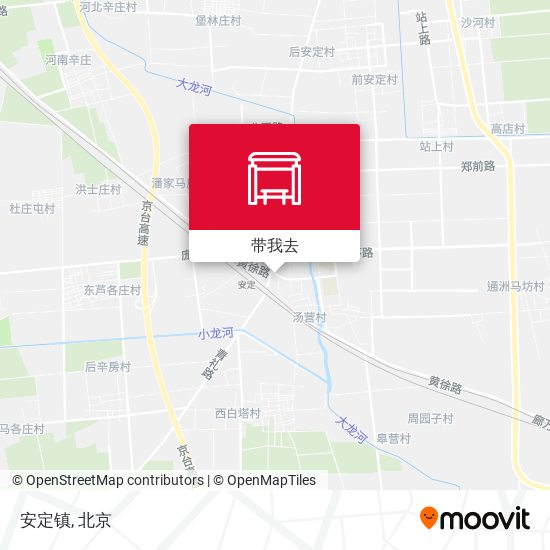 安定镇地图