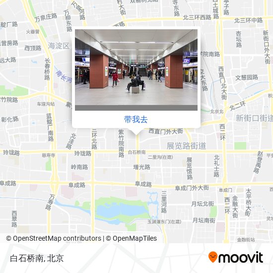 白石桥南地图