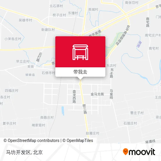 马坊开发区地图