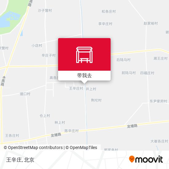 王辛庄地图