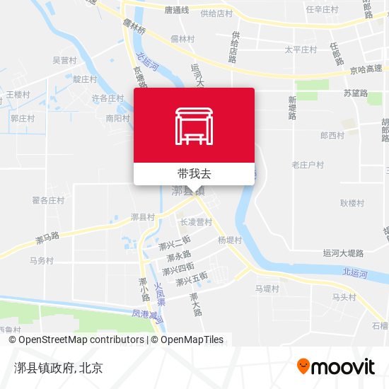 漷县镇政府地图