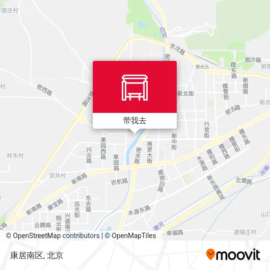 康居南区地图