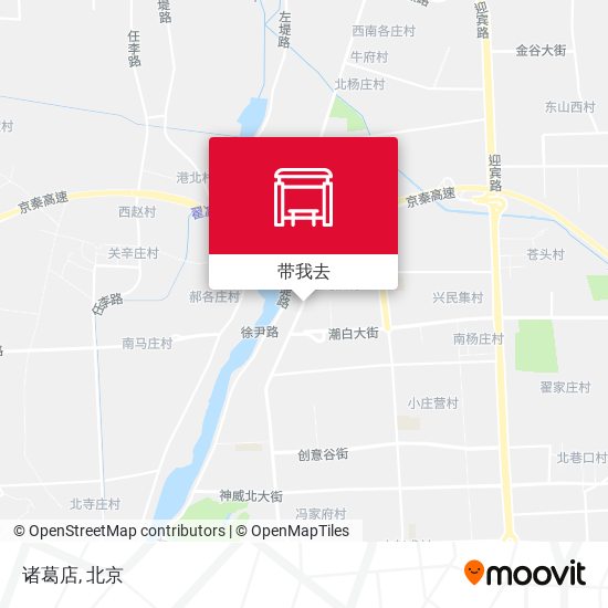 诸葛店地图