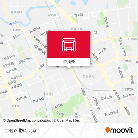 京包路北站地图