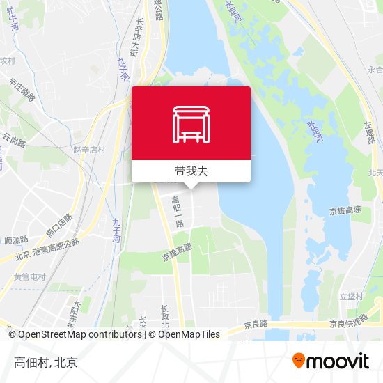 高佃村地图
