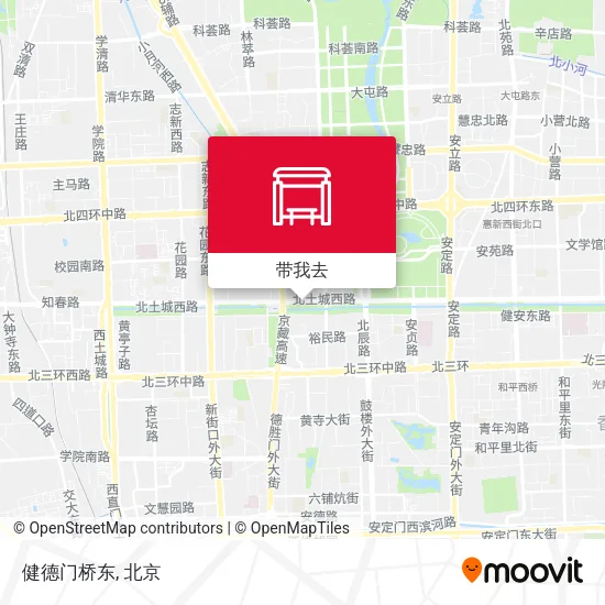 健德门桥东地图