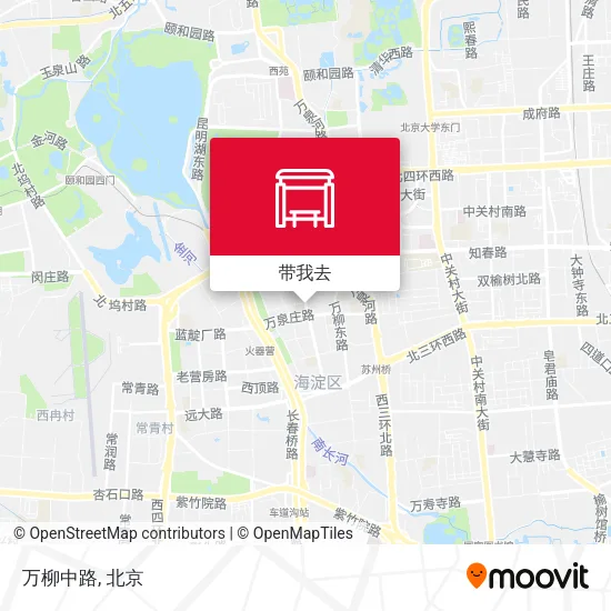万柳中路地图